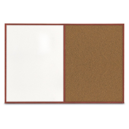 United Visual Products Slim Style Indoor Enclosed Radius Corkbo UVRDS48SB-BRONZE-BLACK